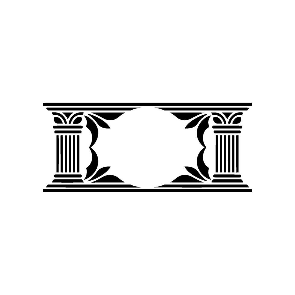 Elegant Classical Border, Deco Style, Minimalist vector