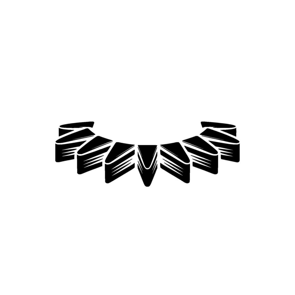 Geometric Crown, Minimalist Emblem, Abstract vector
