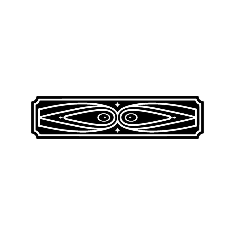 Geometric Eye Emblem, Vintage Revival, Symbolic vector