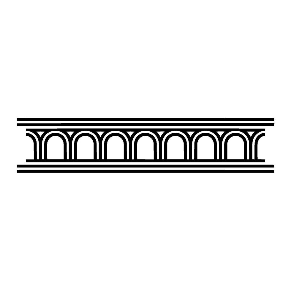 Geometric Archway Border, Minimalist, Arch vector