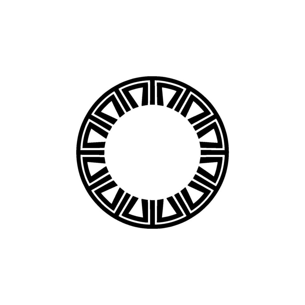 Geometric Circle, Minimalist , Modern Abstraction vector