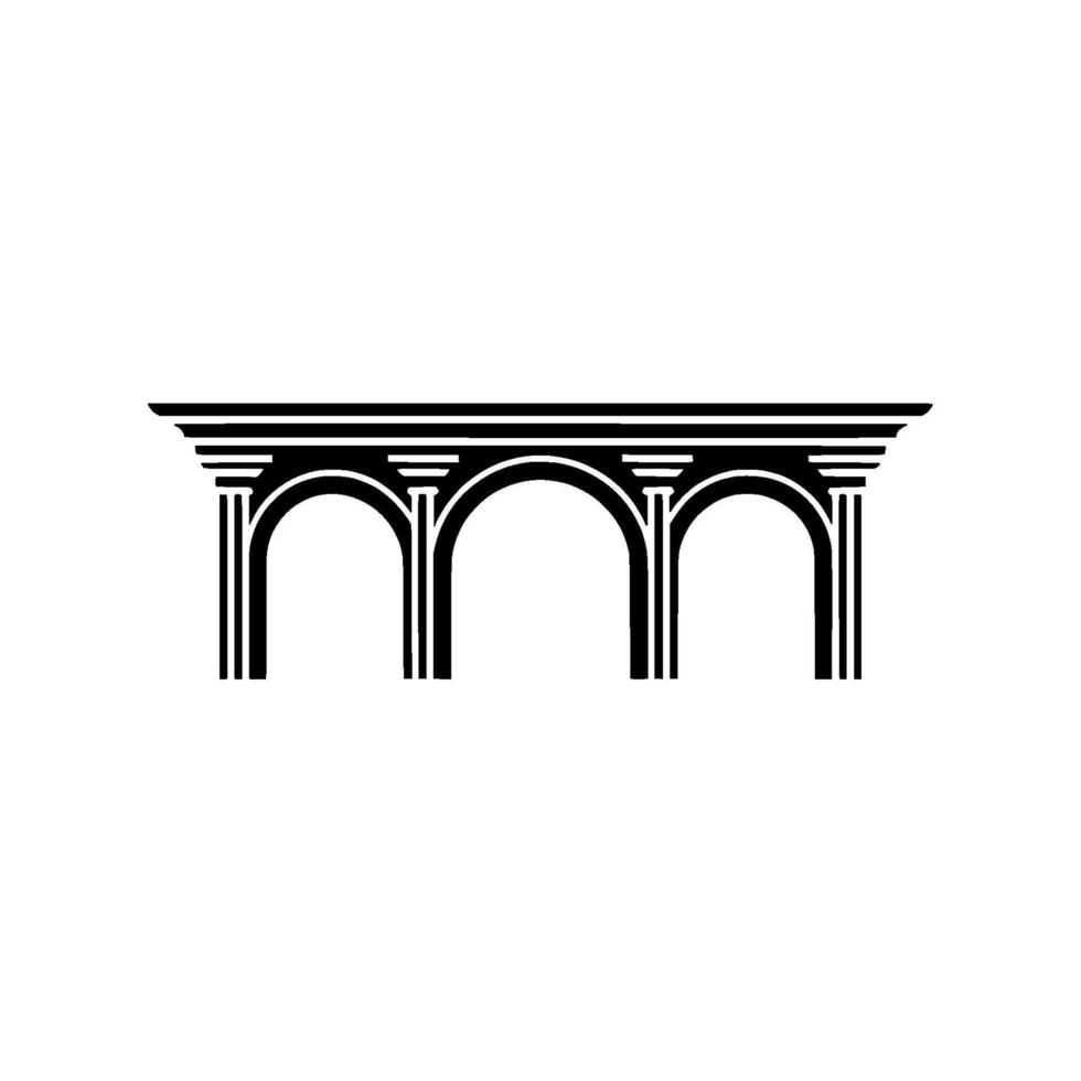 Elegant Archway,Classical , Minimalist vector
