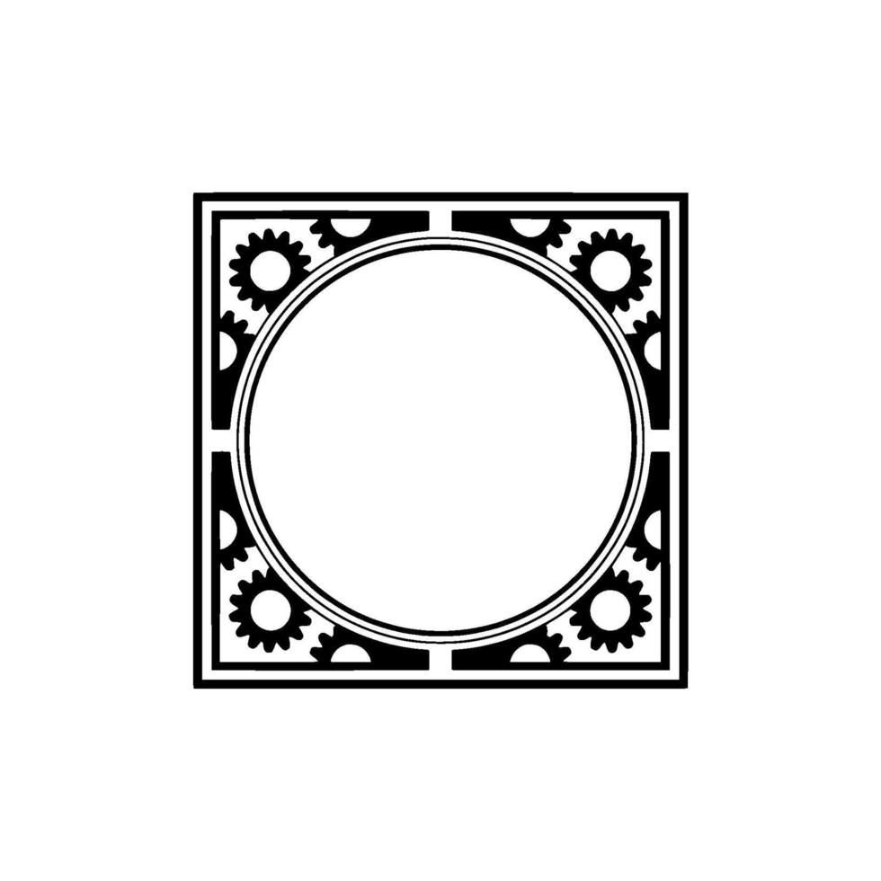 Geometric Clockwork, Minimalist vector