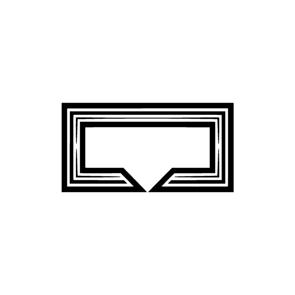 Geometric Frame,Minimalist , Modern, Abstract vector