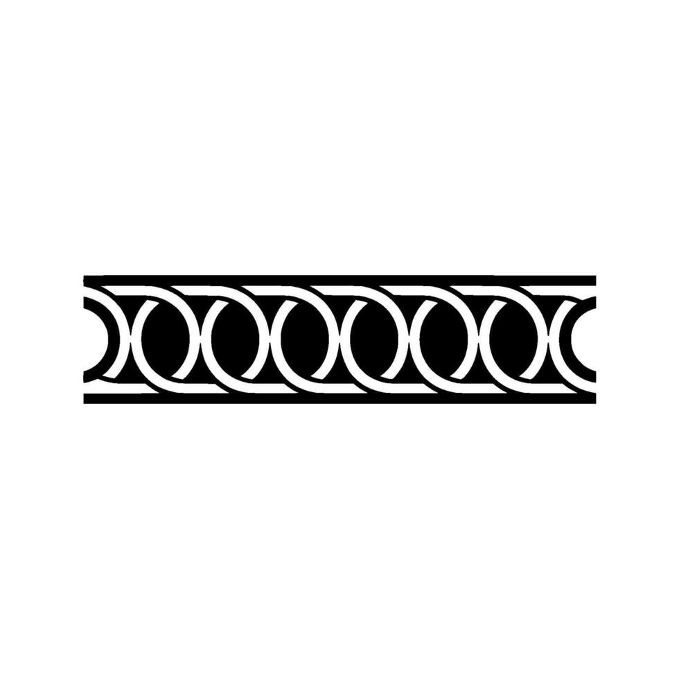 Intricate Celtic Border, Elegant Ornamentation, Vintage, Pattern vector