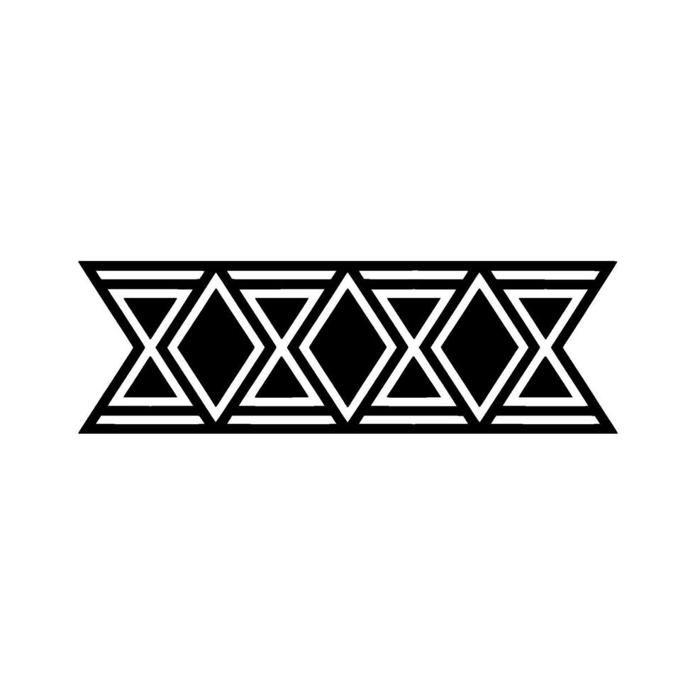Geometric Deco Border, Minimalist , Black White, Geometry vector