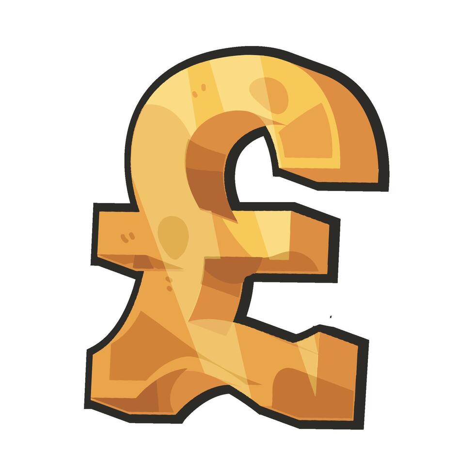 Pound sign Illustration vector