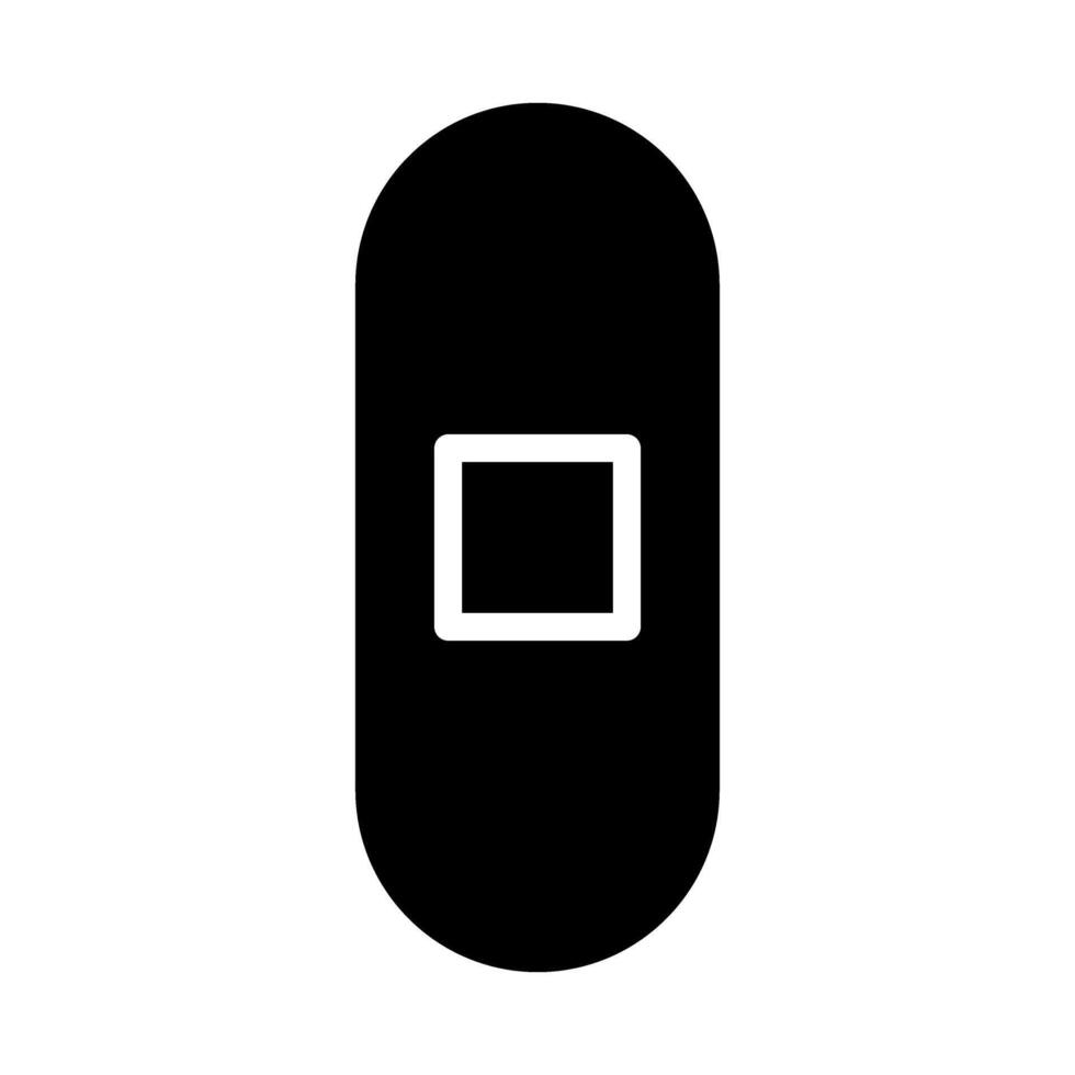 Medical bandage icon. Simple illustration of medical bandage icon for web design vector