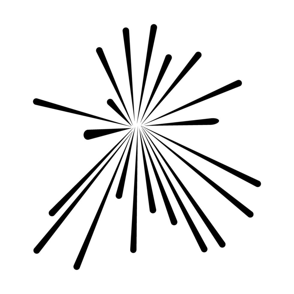 Fireworks icon or logo. Banger illustration sign. vector