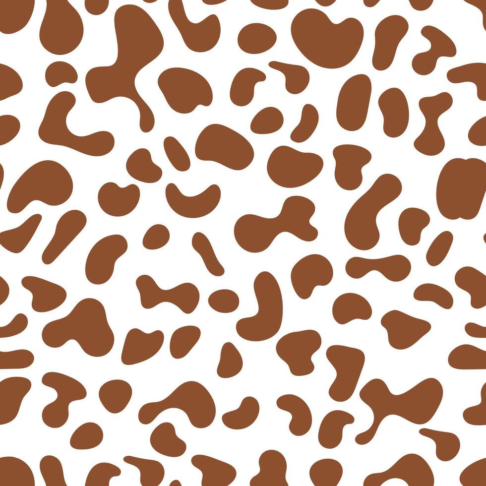Brown Leopard skin print pattern animal for printing, cutting, home decorate and more. vector