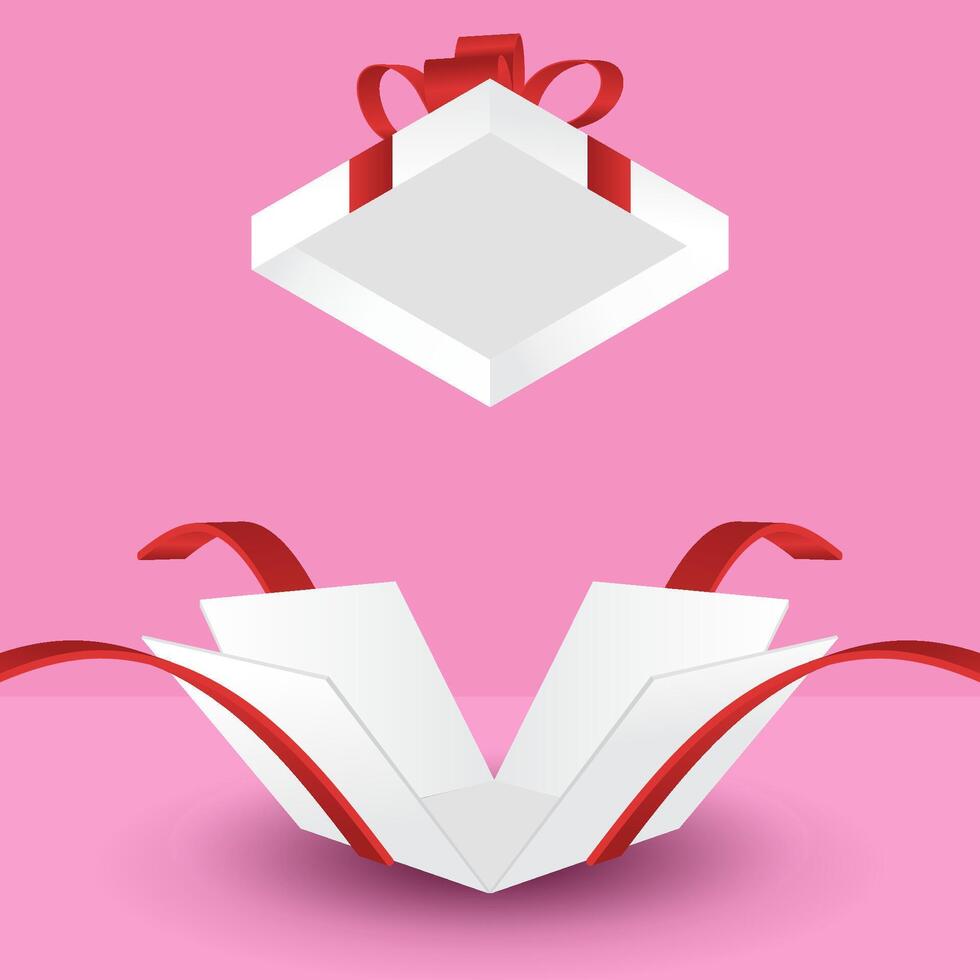 white box promo design elements vector