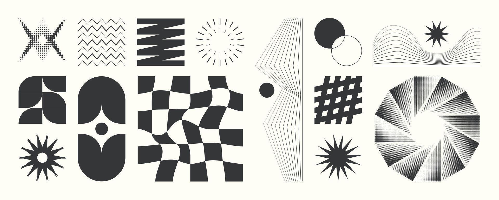 Mid century Art form design for wall art, decoration, wallpaper. vector