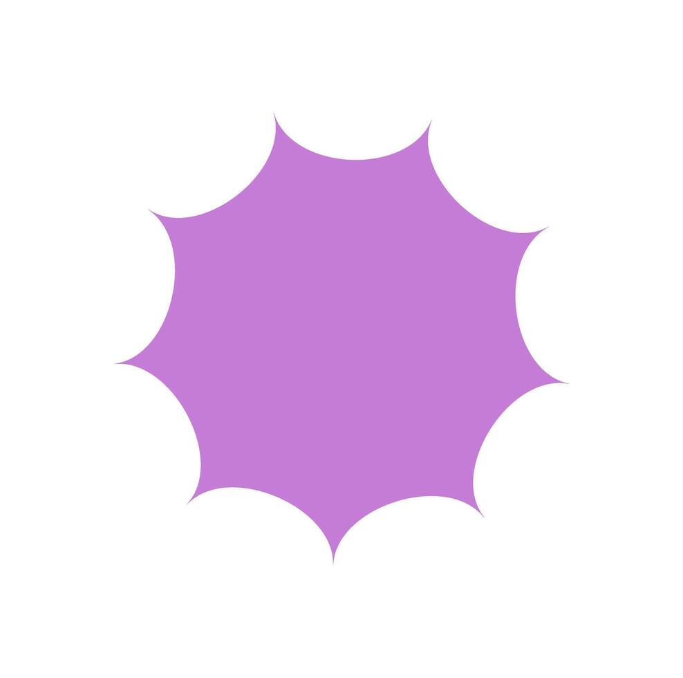 Brutalist star icon. Bold geometric shape as an abstract element. Modern design, minimal style, decorative form suitable for various creative projects. vector