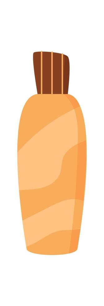 Trendy natural hair care cream tube, colorful cleansing beauty oil bottle, isolated eco bodycare product jar, antiaging moisturizing hygiene shampoo pack, illustration. vector