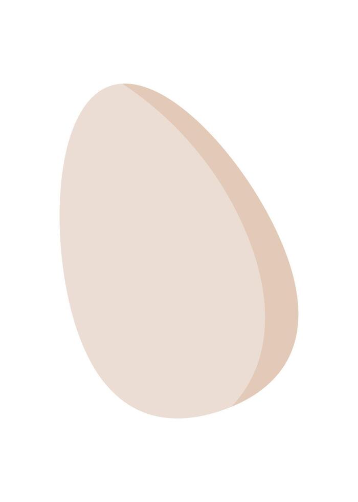 Flat makeup sponge for beauty application, designed for skincare and cosmetic routines. Simple tool organic skin care. Ideal facial makeup and enhancing beauty looks. vector