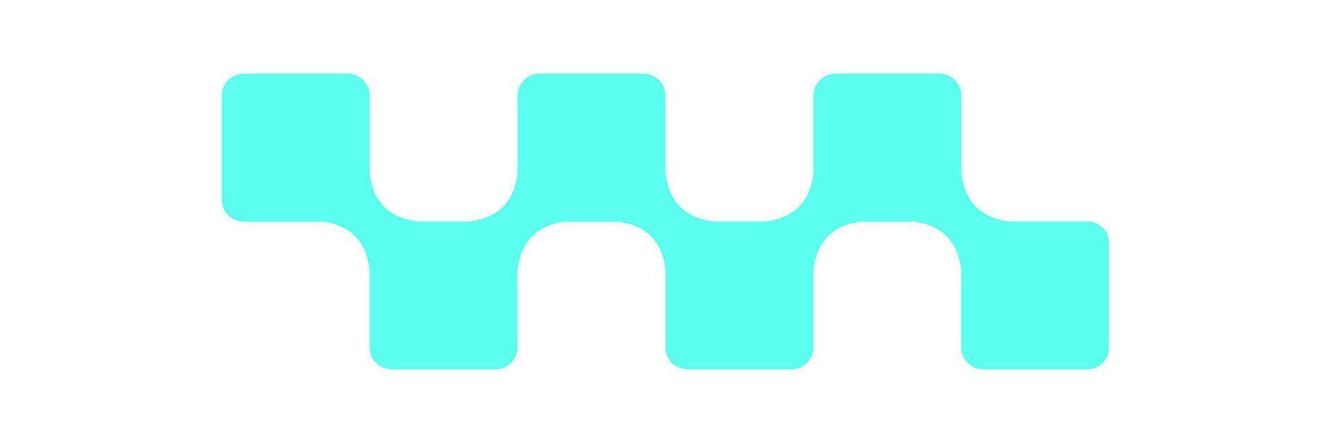 Y2K retro checker shape. Abstract shape with a modern design. Psychedelic pattern and iconic element, perfect for trendy streetwear decoration and 90s aesthetic art. vector