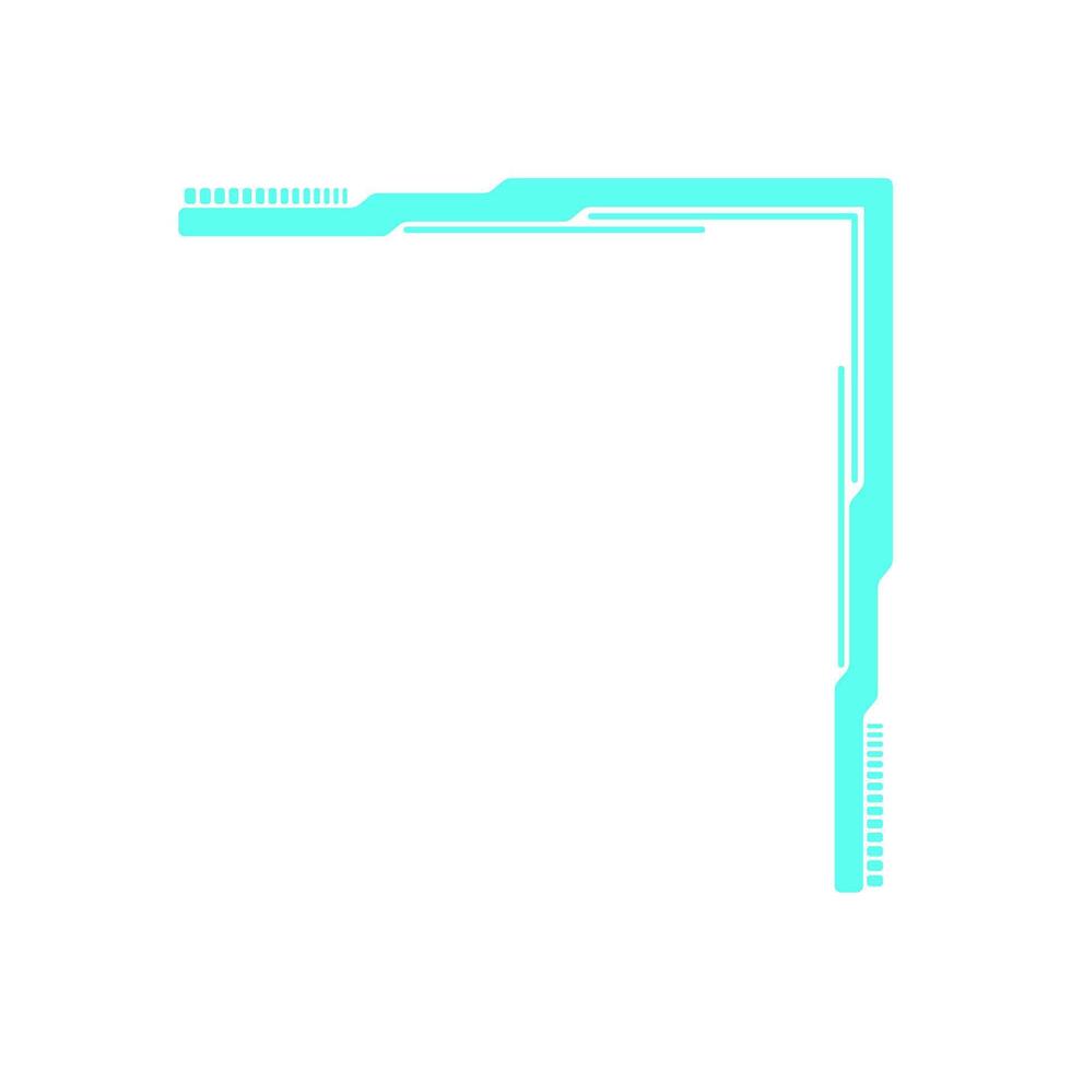 Y2K modern abstract element. Retro shape with minimal frame and icon. Iconic logo, graphic style, 90s aesthetic, perfect for digital projects and tech designs. vector
