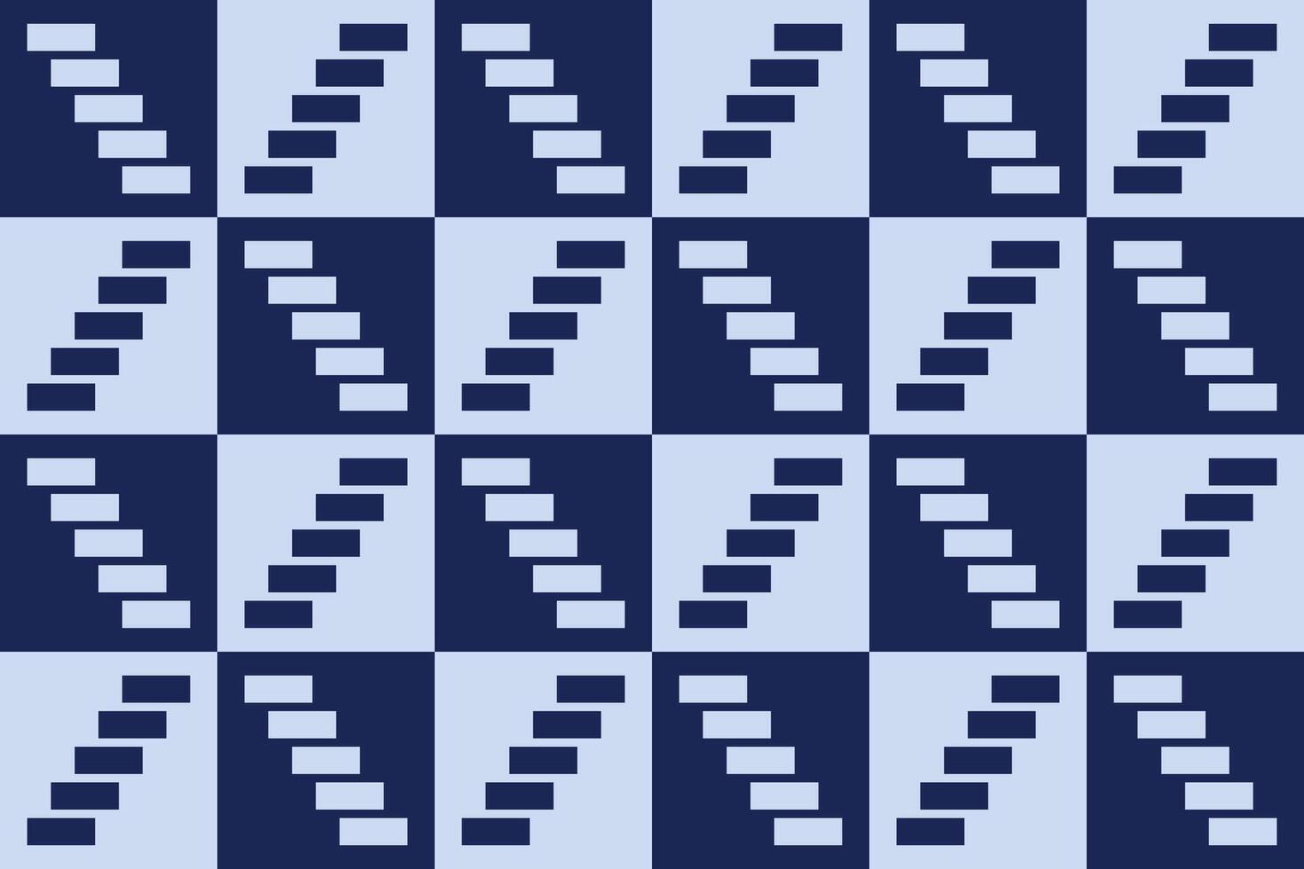 A blue checkered pattern with squares vector