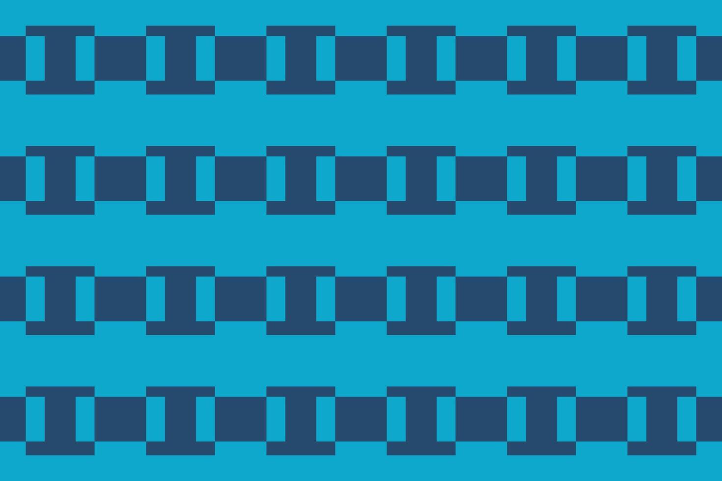 A blue pattern with squares vector