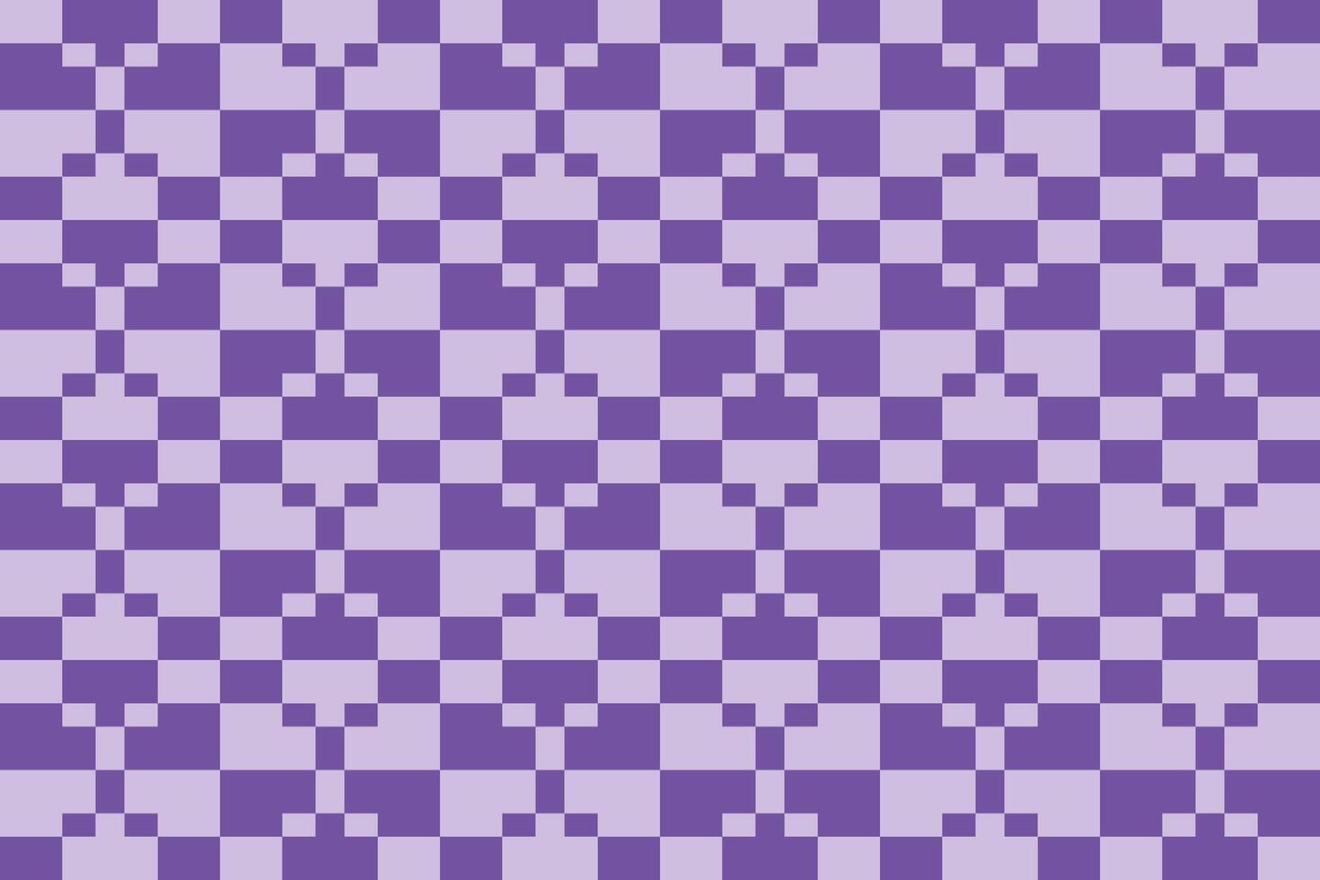 A purple rectangle checkered background vector