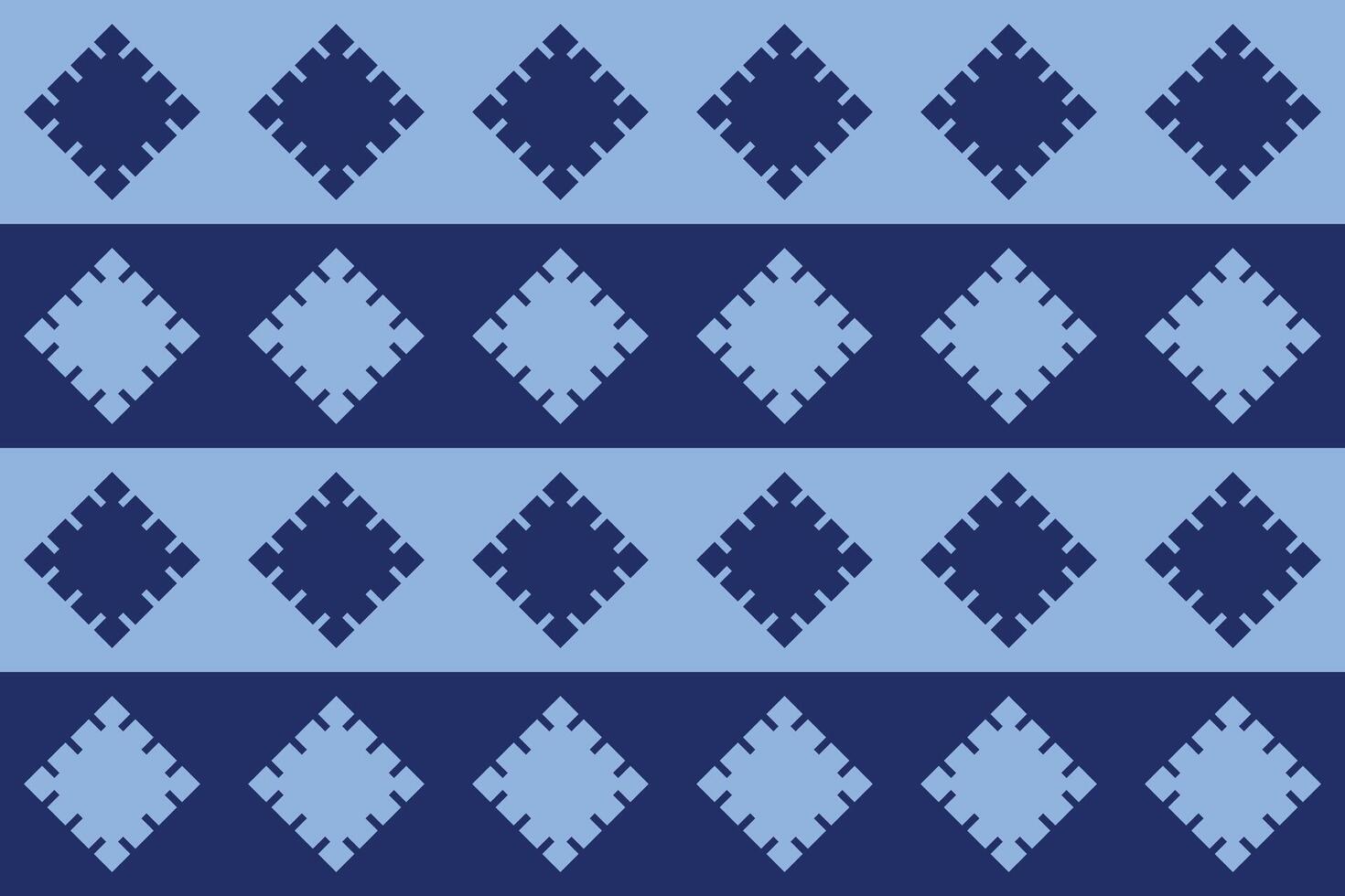 Blue square pattern background vector