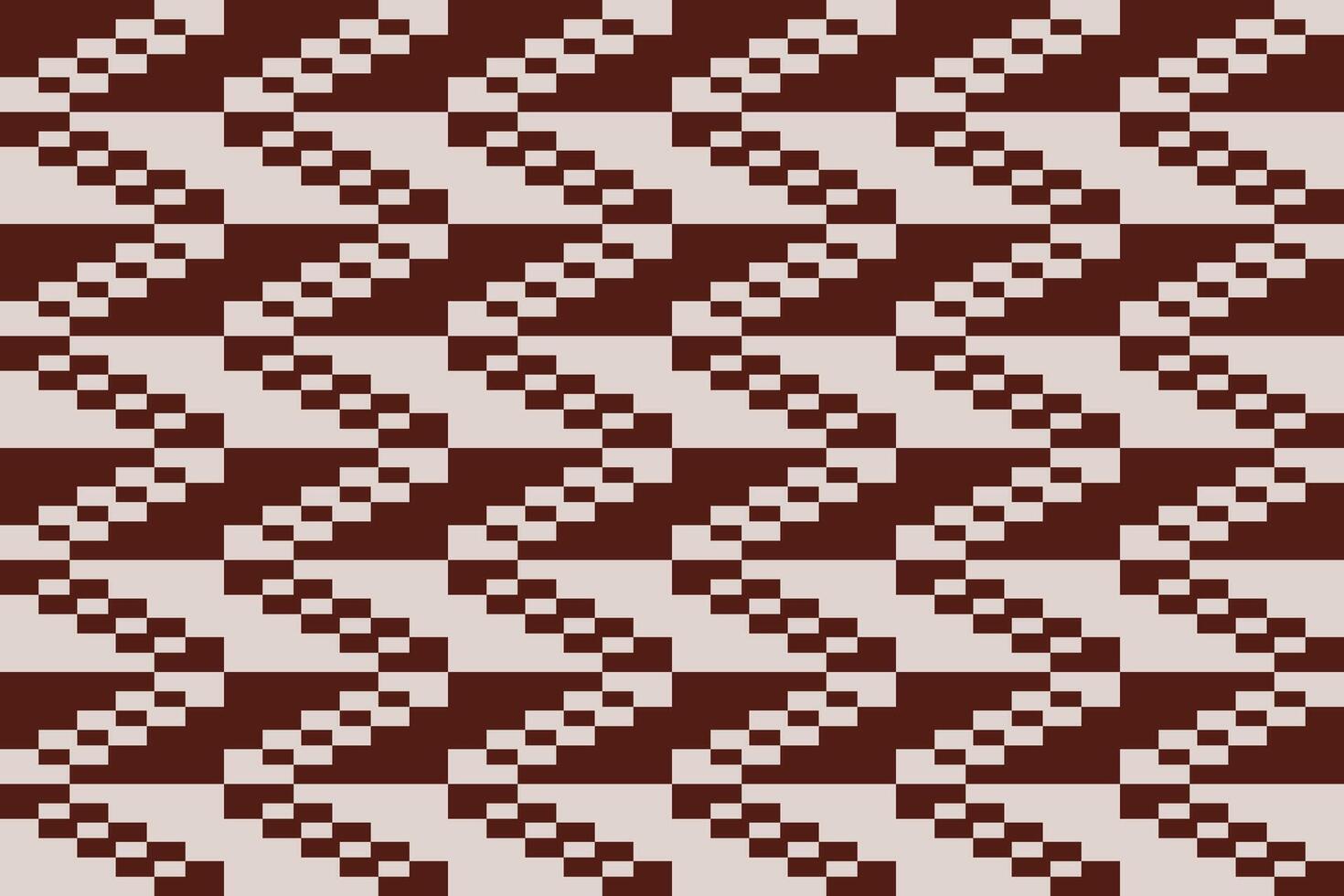 Pattern with squares in red and white vector