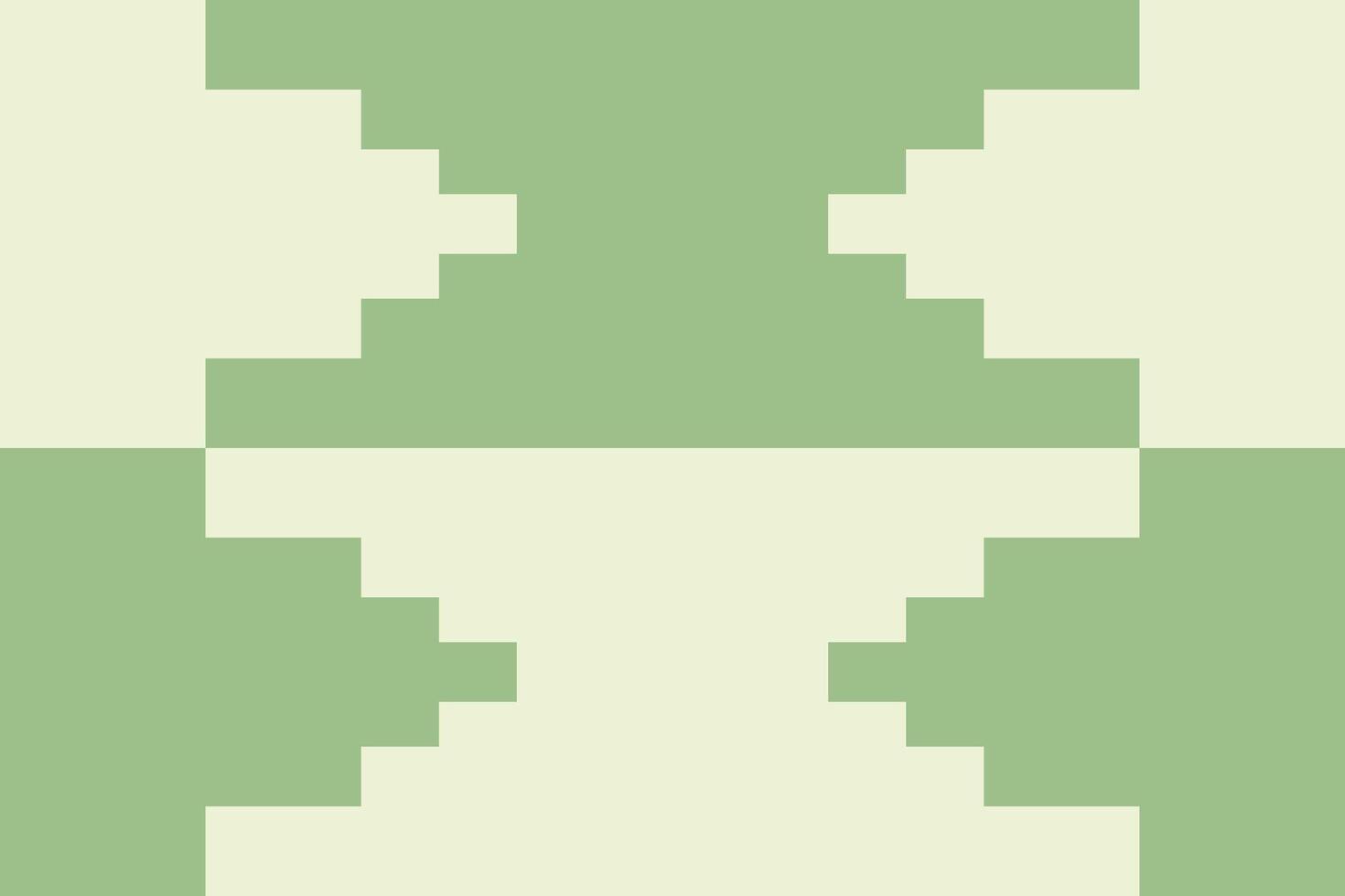 A green and white pattern with rectangles background vector