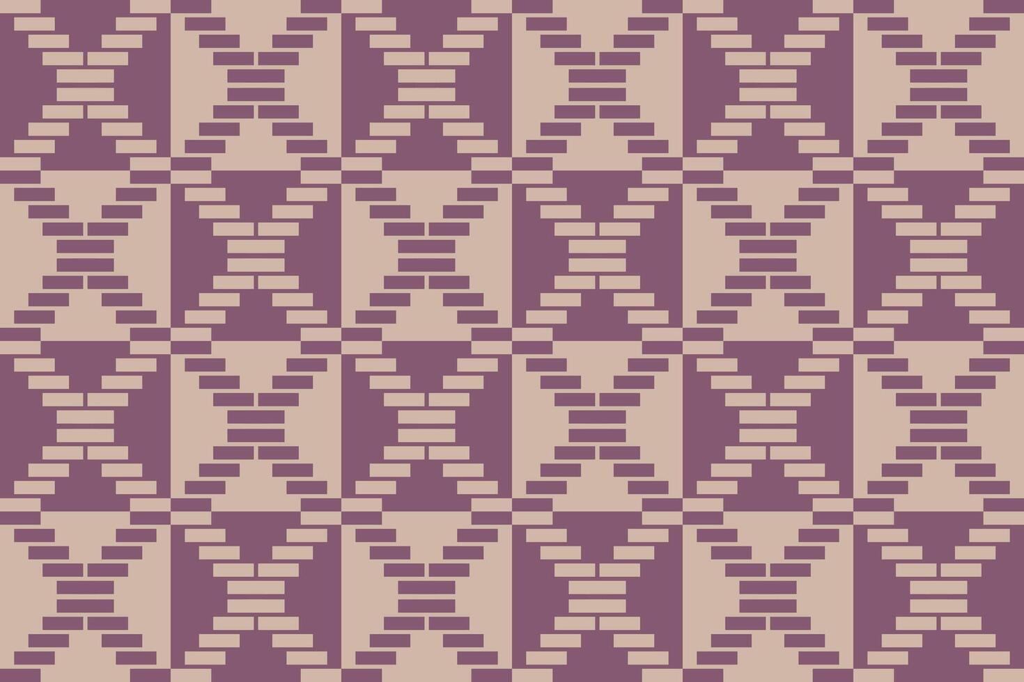 Purple and beige rectangle geometric pattern vector