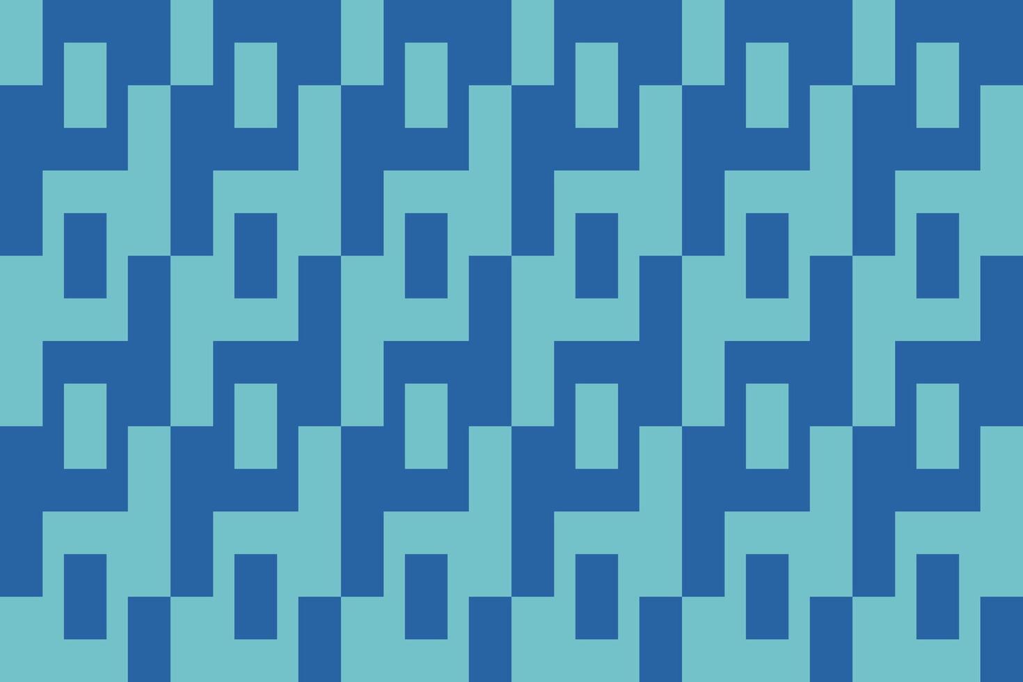 A blue and white pattern with rectangles geometric background vector