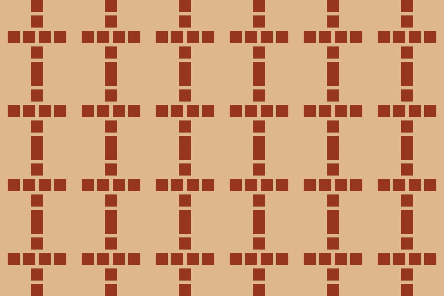 A pattern of squares on a beige background vector