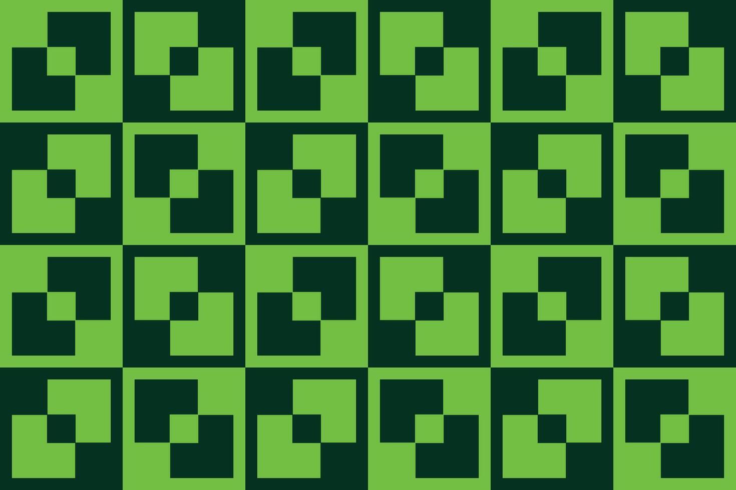 Square Shapes Green Colors Geometric Pattern Abstract Background Geometric Background vector