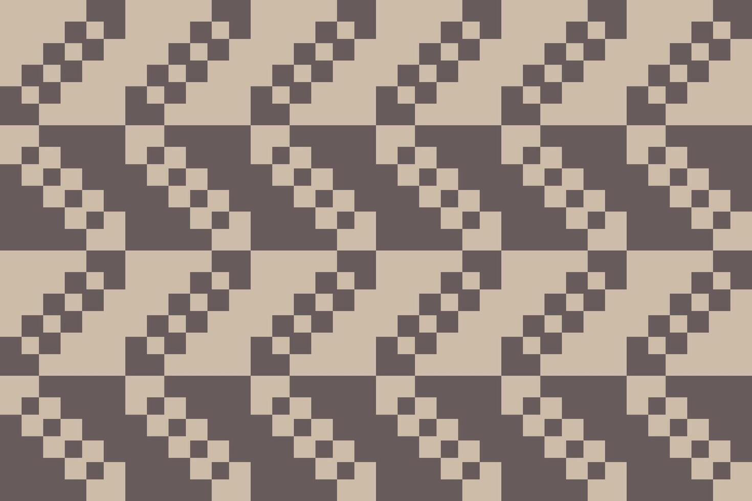 Square and Rectangle Shapes Brown Colors Geometric Pattern vector