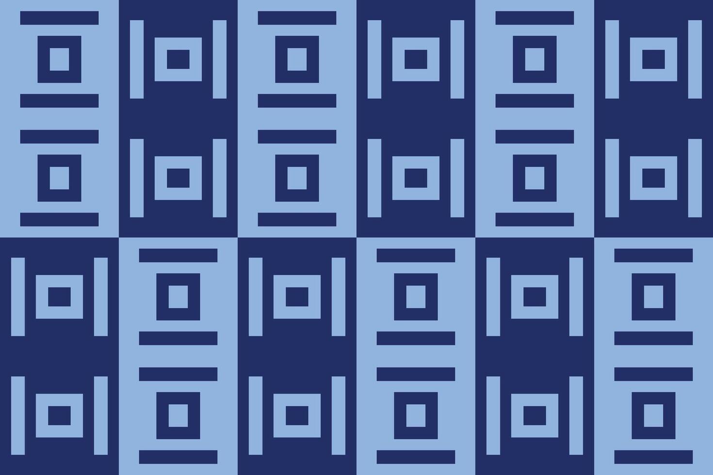 Square and Rectangle Shapes Blue Colors Geometric Pattern Abstract Background Geometric Background vector