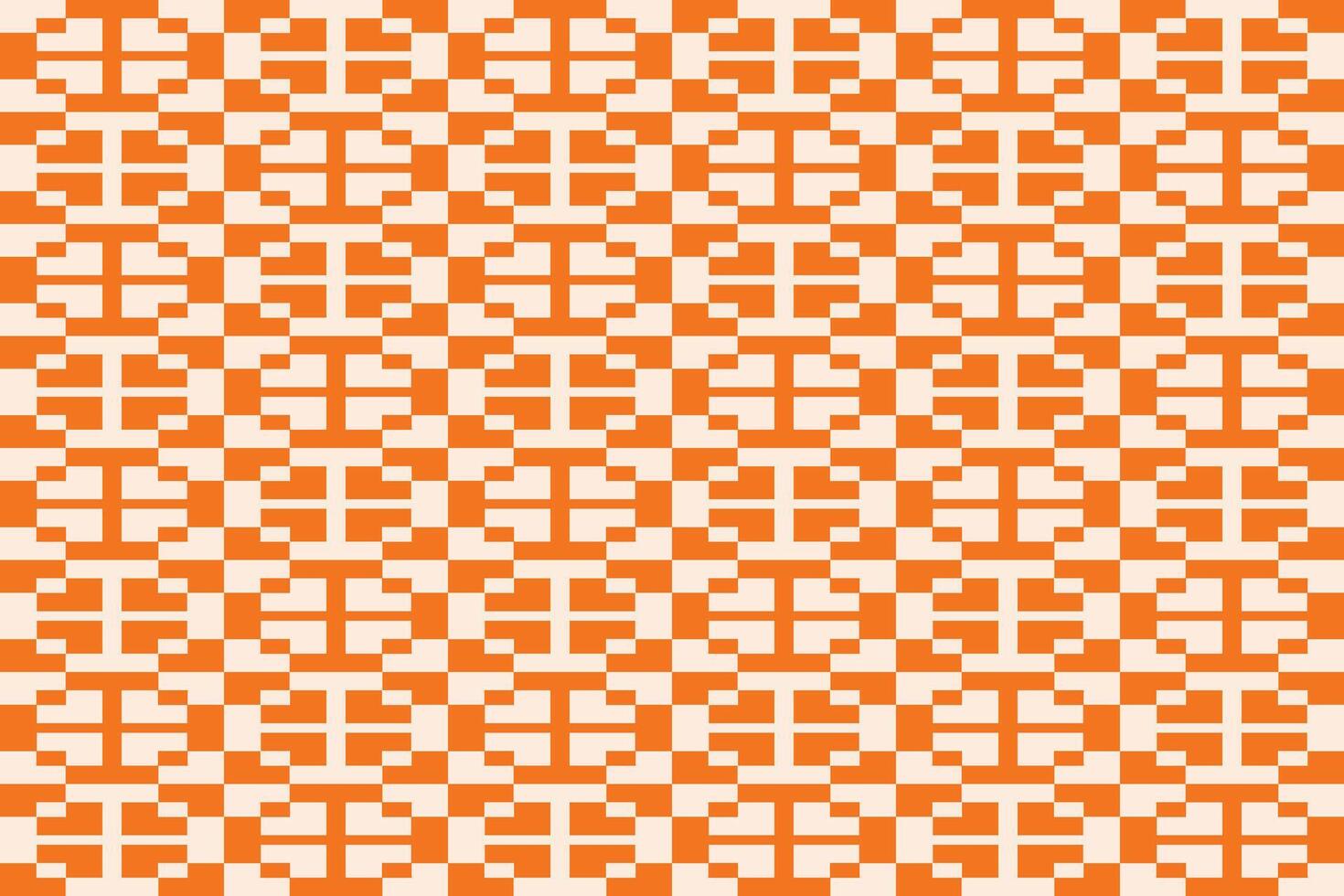Square and Rectangle Shapes and Designs Orange Geometric Pattern vector
