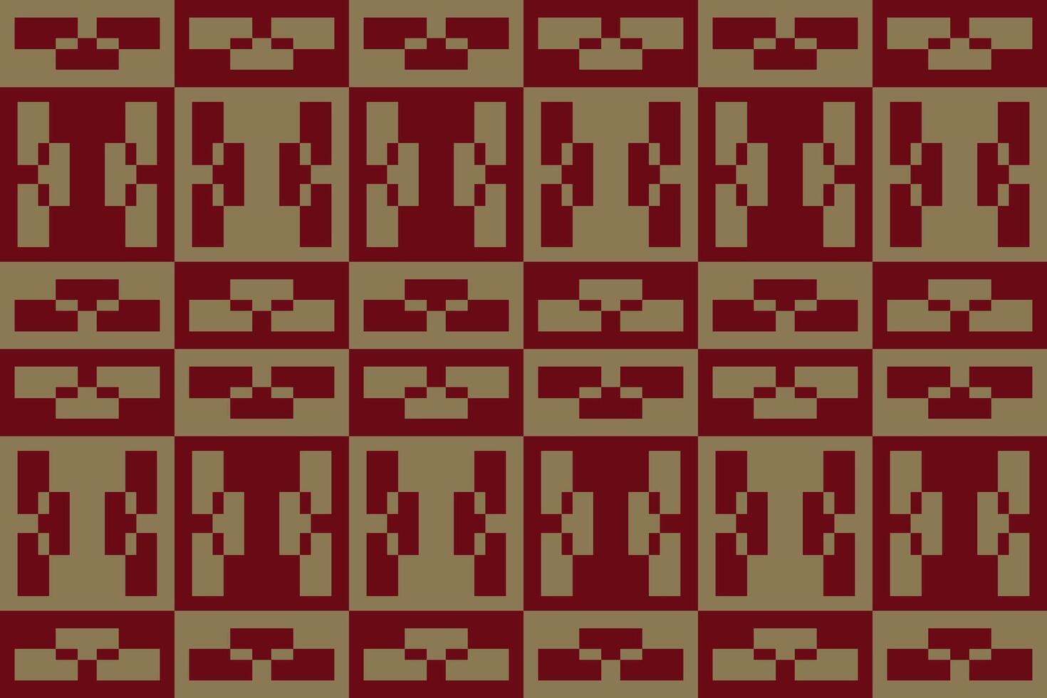 Square and Rectangle Shapes and Designs Brown and Red Colors Geometric Pattern Abstract Background Geometric Background vector