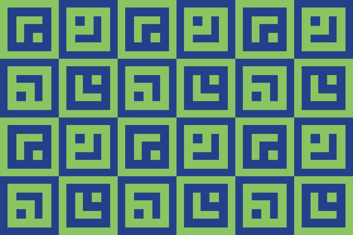Square Shapes and Designs Green and Blue Colors Geometric Pattern Abstract Background Geometric Background vector