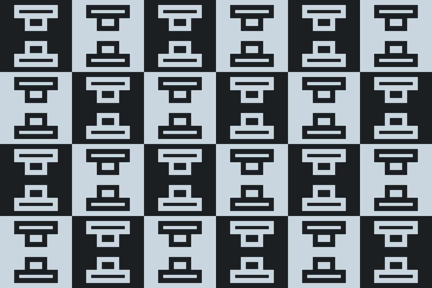 A black and gray pattern with squares and rectangles vector