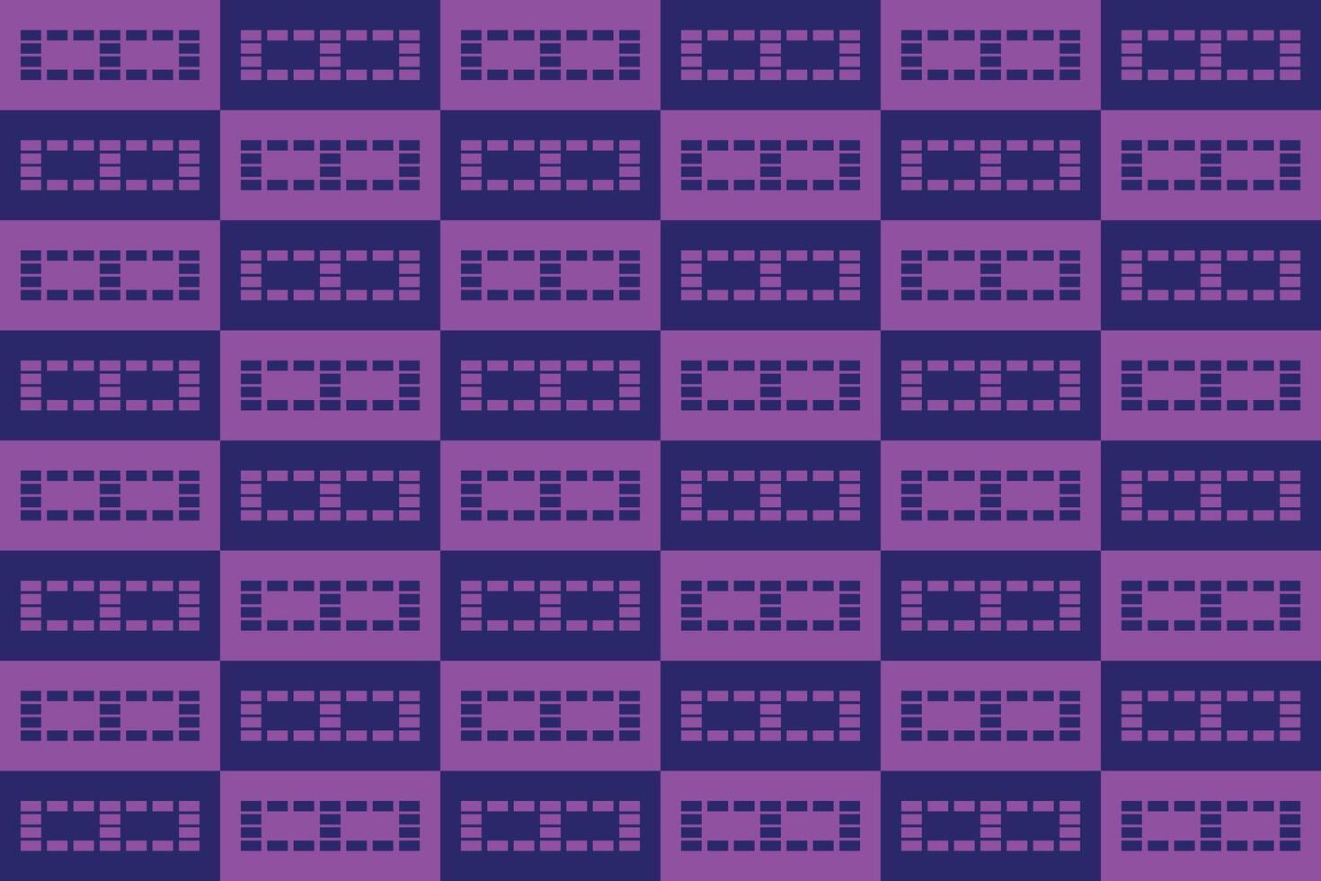 A purple and blue pattern with squares vector