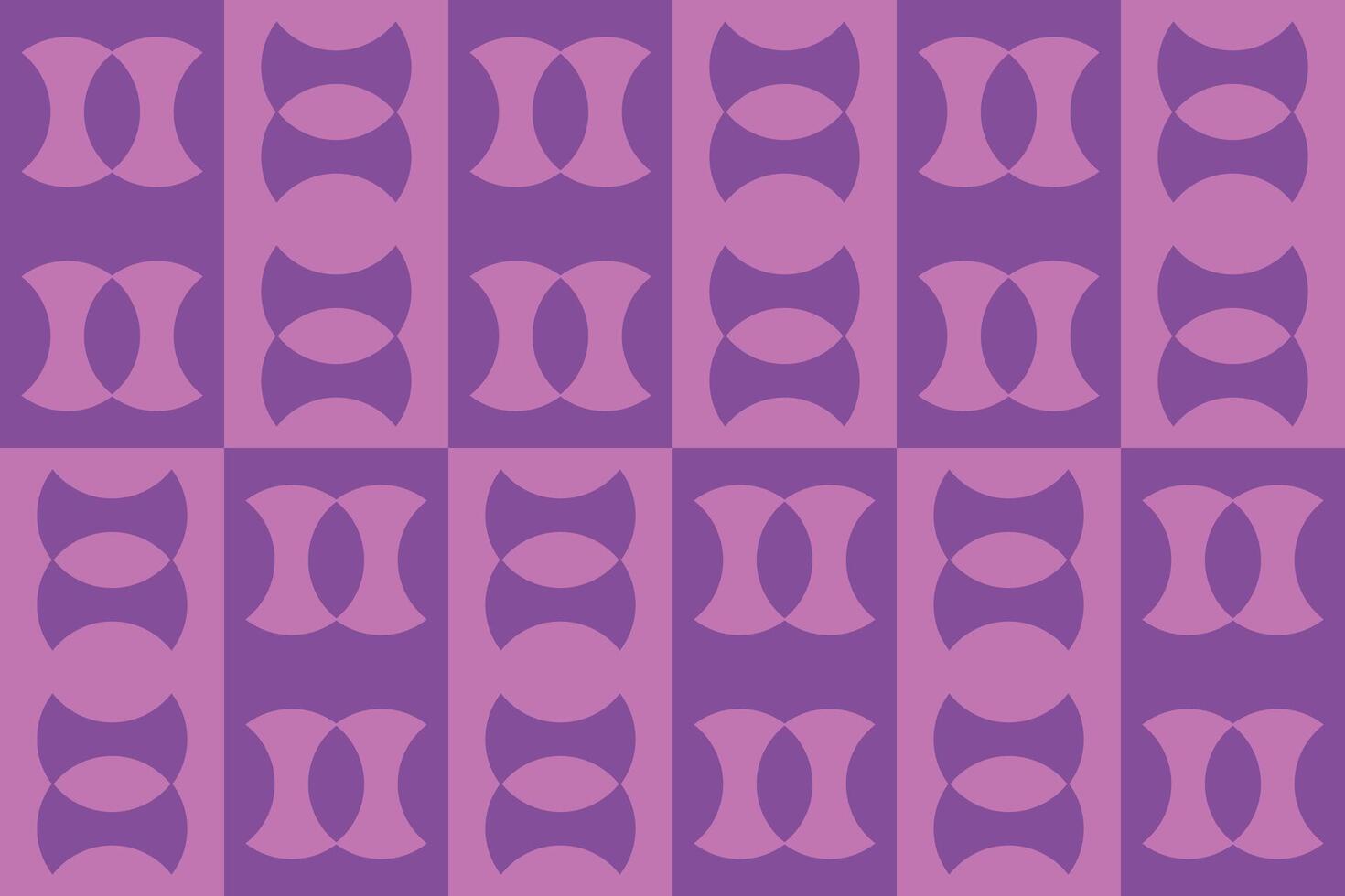 A purple background with a pattern of circles vector