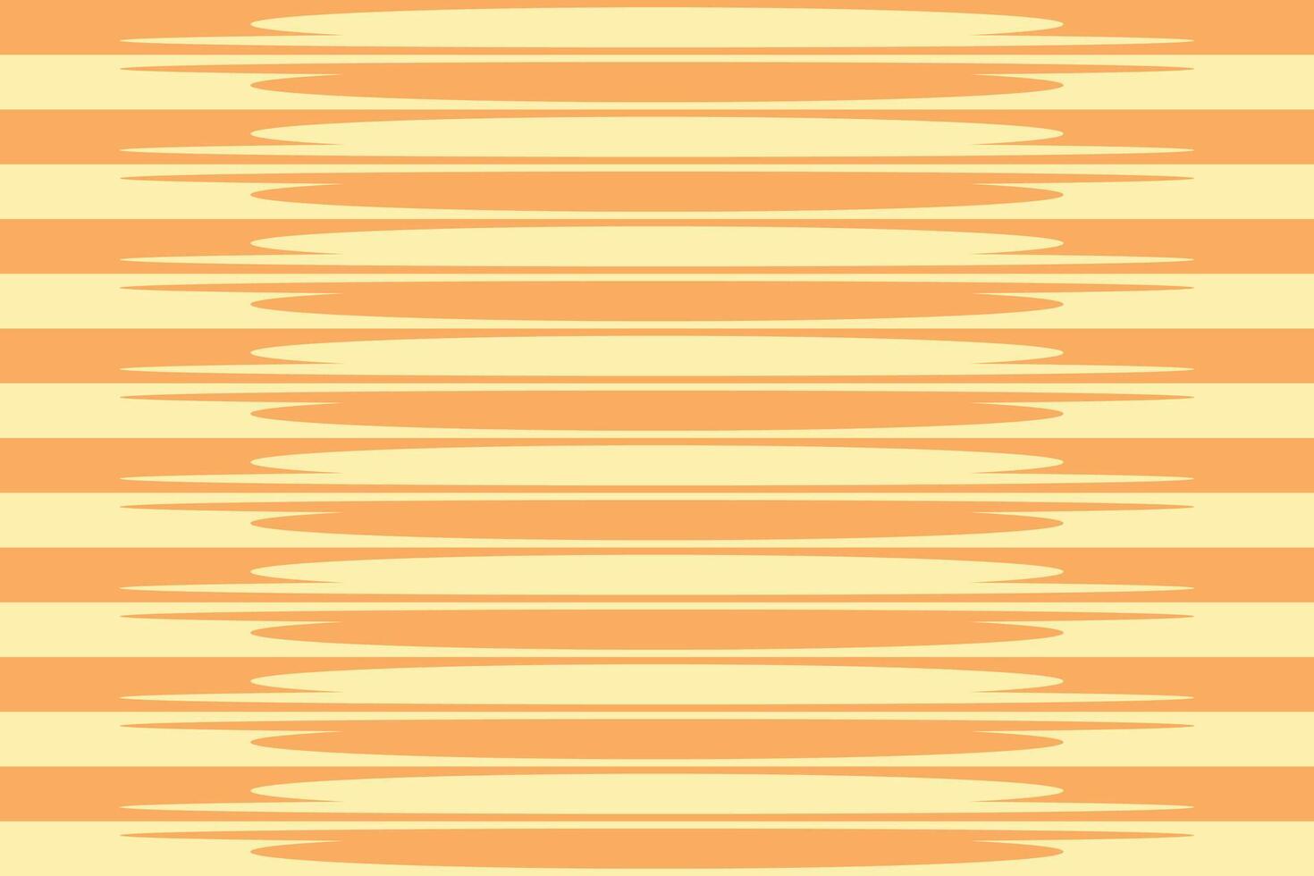 A striped pattern in orange and yellow vector