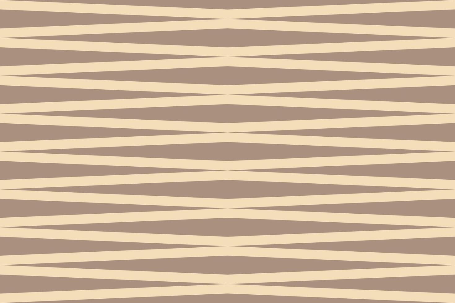 A beige and brown striped triangle background vector