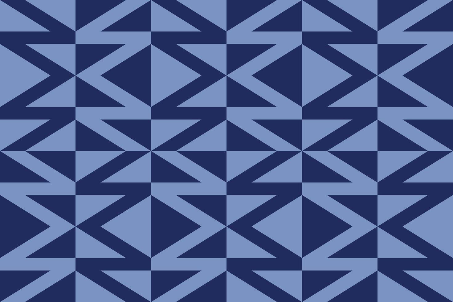 A blue triangle geometric pattern background vector
