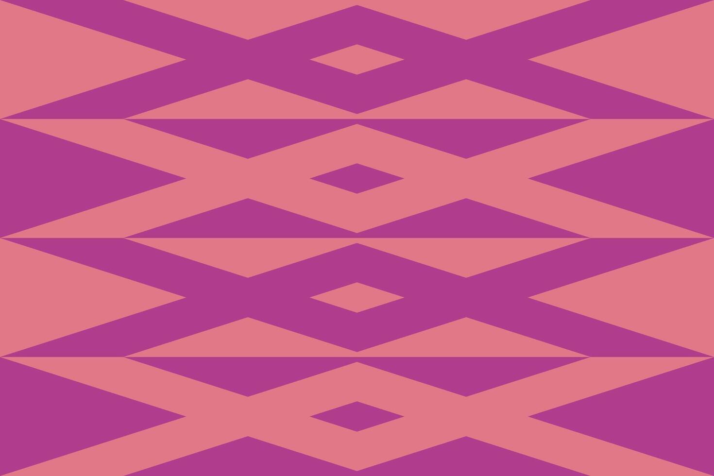 A orange and purple geometric pattern with triangles vector
