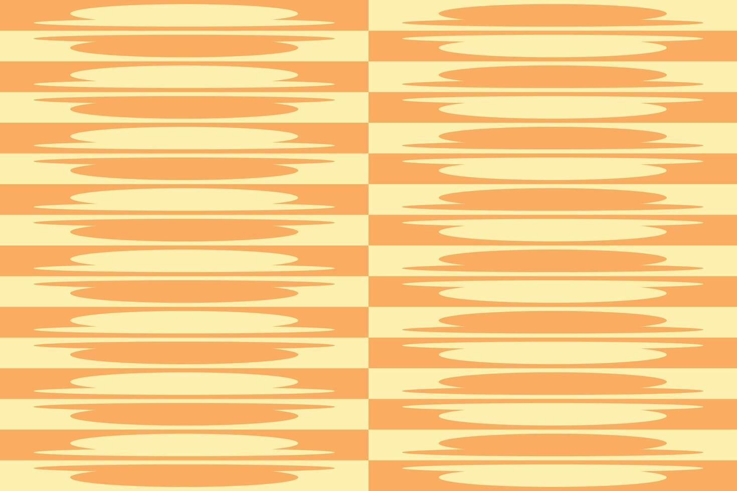 A pattern with orange and yellow stripes vector
