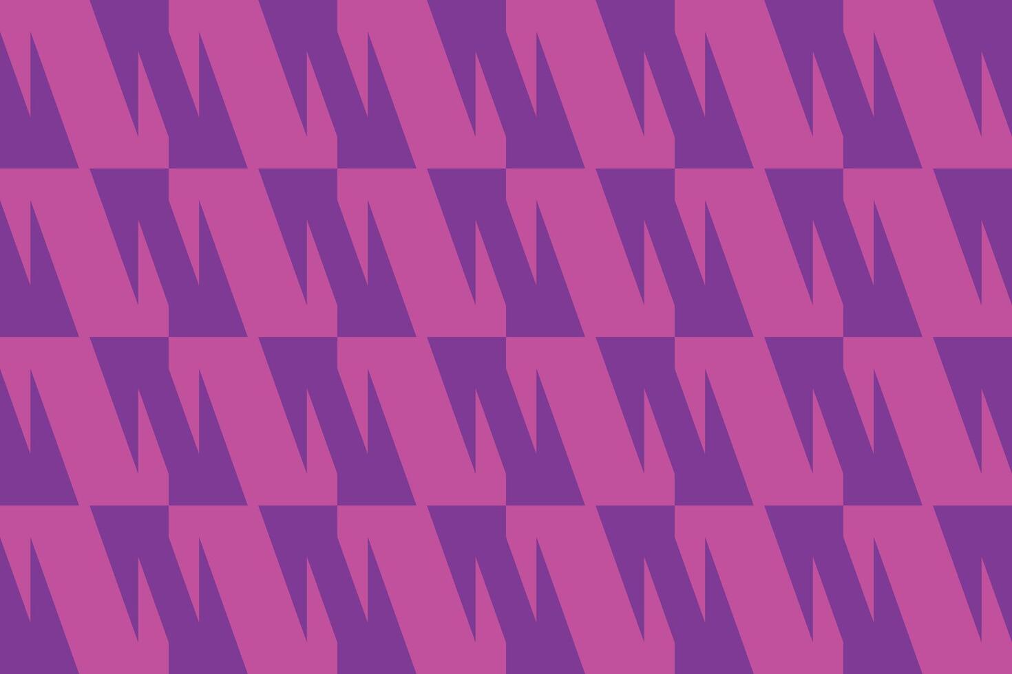 A purple triangle checkered pattern vector