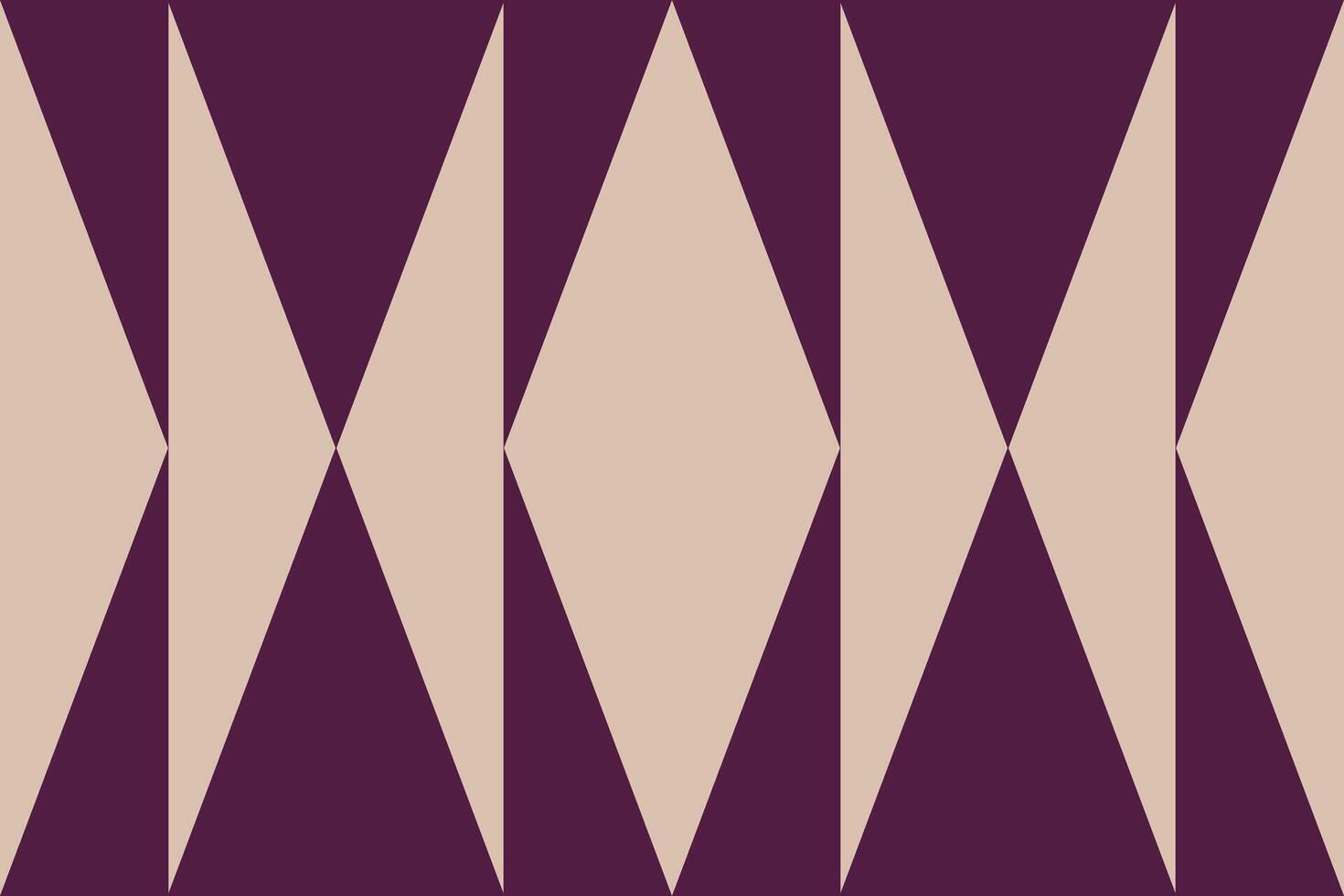 Purple and brown triangle geometric pattern vector