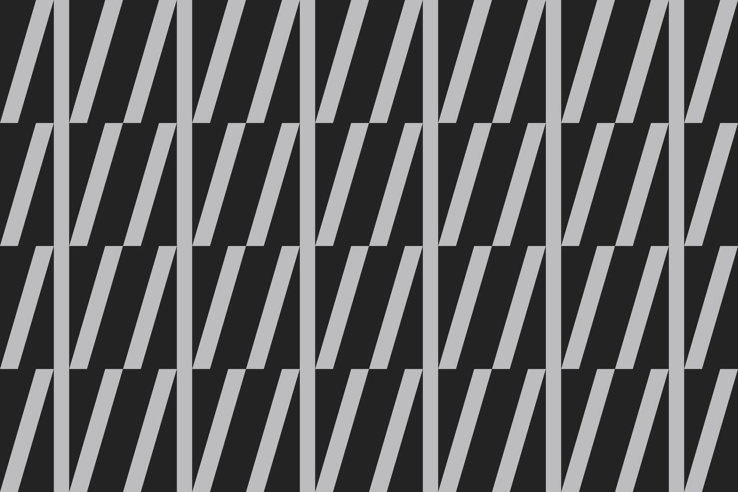 Black and gray triangle pattern with diagonal lines vector