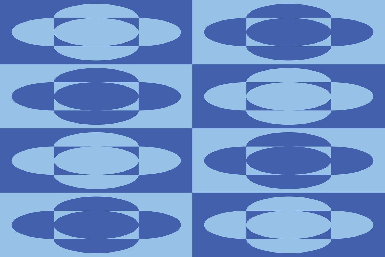 Blue pattern with circles vector