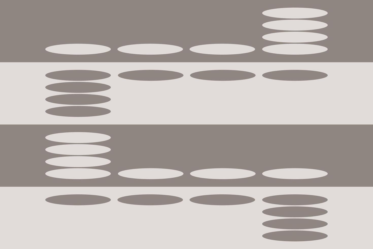 A gray and brown background with circles vector