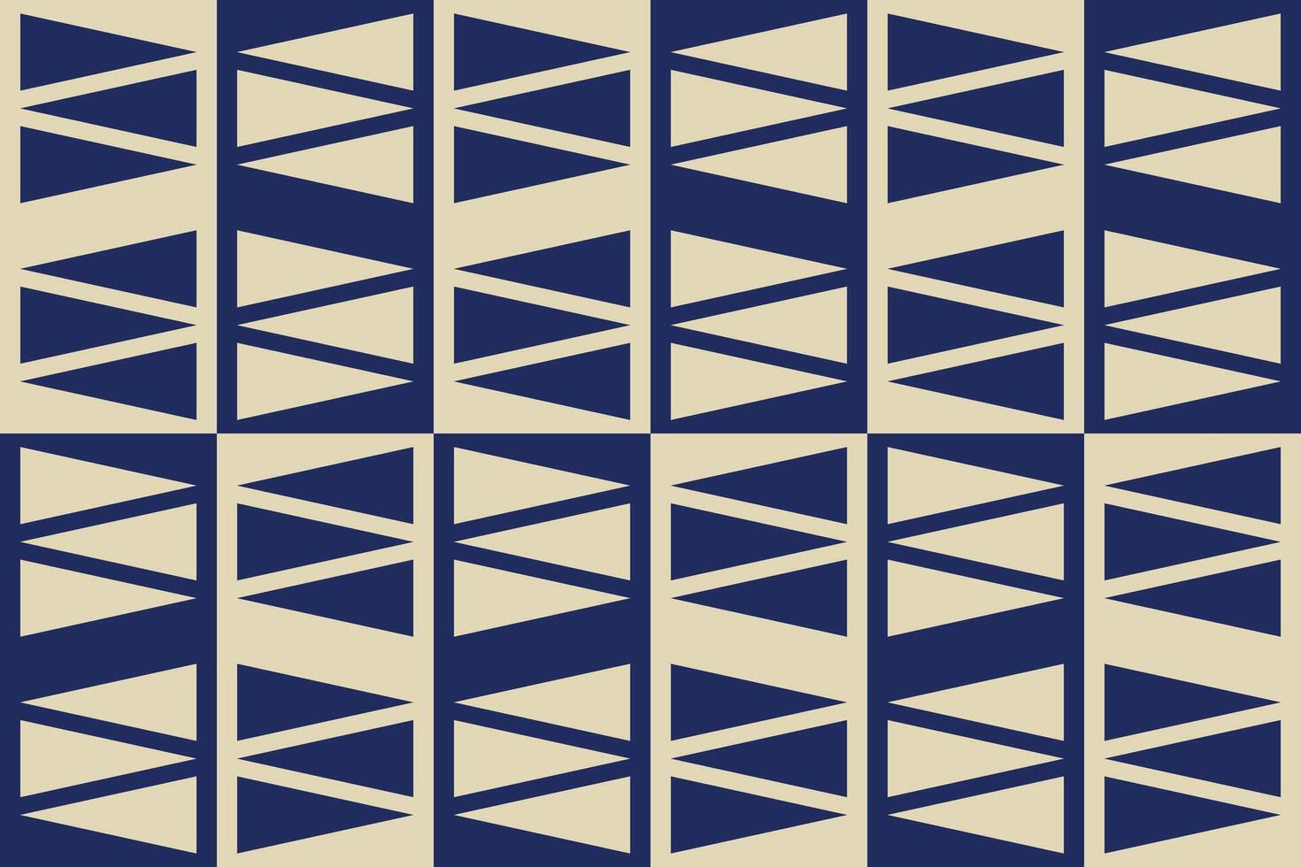 A blue and brown pattern with triangles vector
